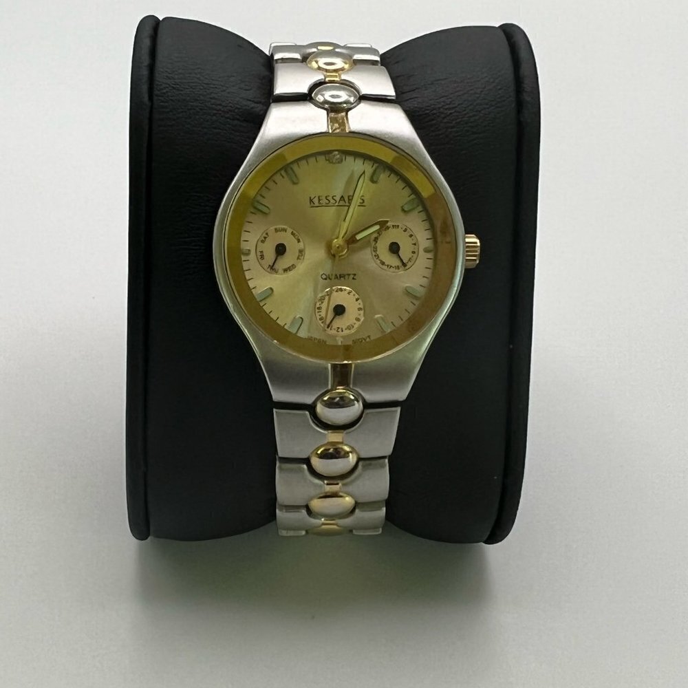 Kessaris Gold and Silver Ladies Watch Working